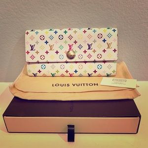 Louis Vuitton Multicolored Sarah Wallet